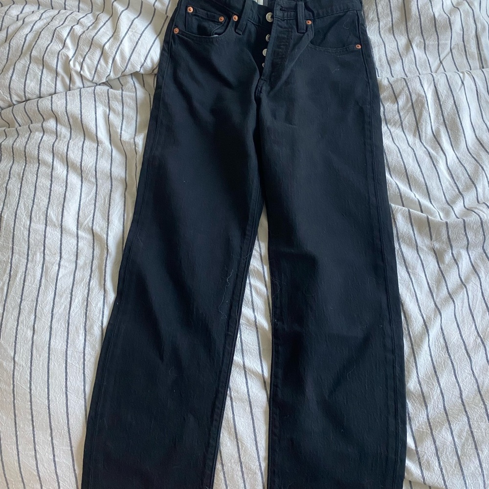 Levi’s 501 Original Straight Leg (black size 25)